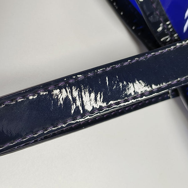 Plastic Shoulder Bag Blue