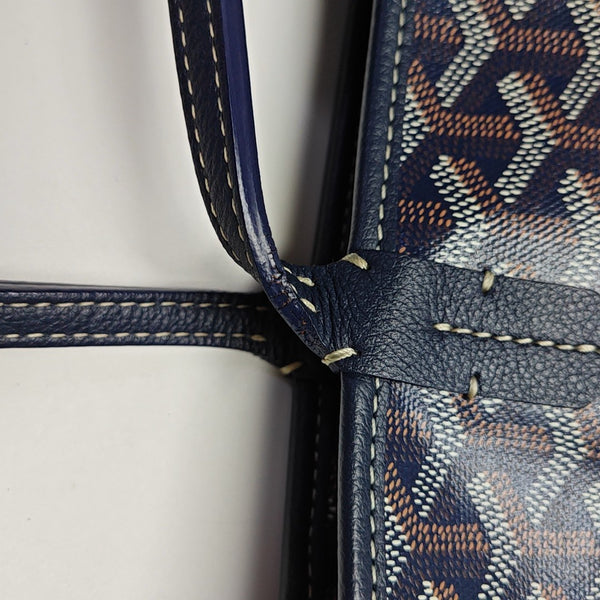 Saint Louis PM Coated Canvas Blue