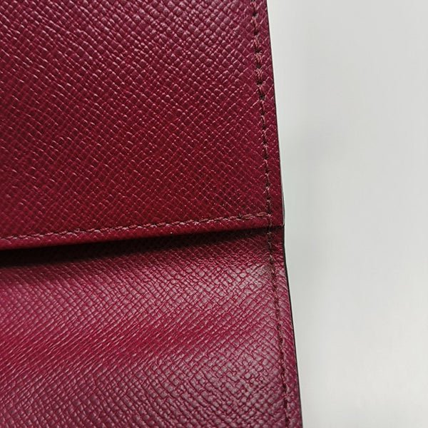 Monogram Coated Canvas Key Pouch Brown