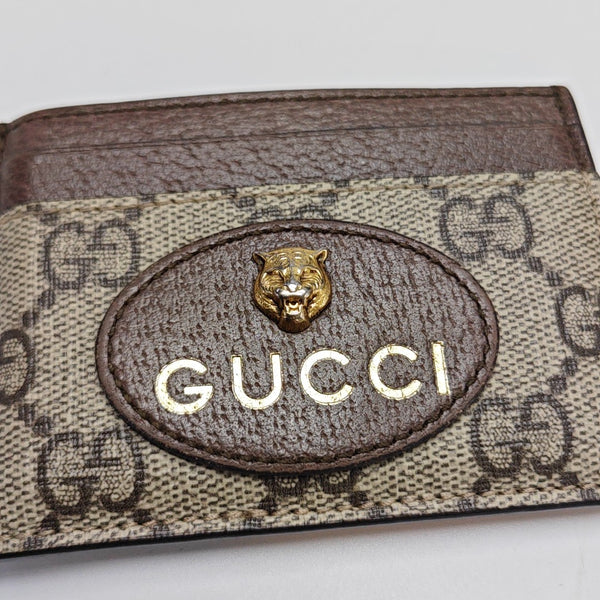 Neo Vintage Monogram Coated Canvas Brown Card Holder