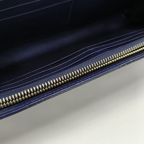Lady Dior Small Cannage Patent Leather Blue