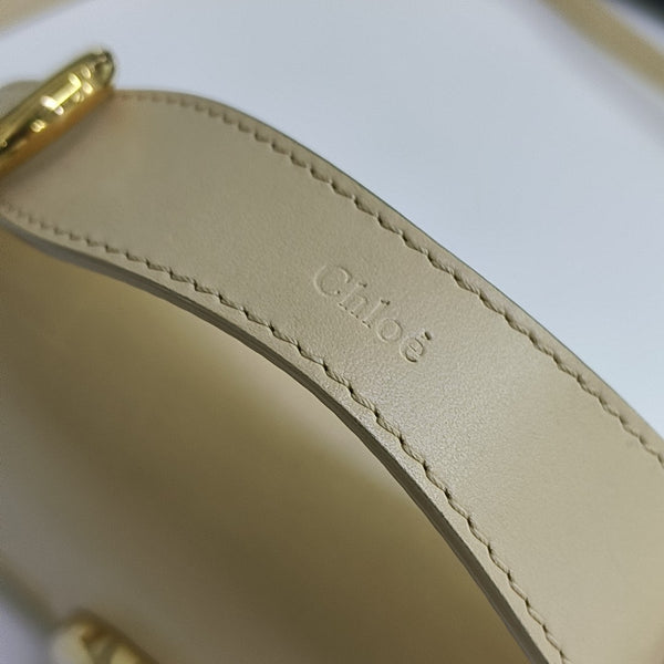 Chloé C Mini Calfskin Beige