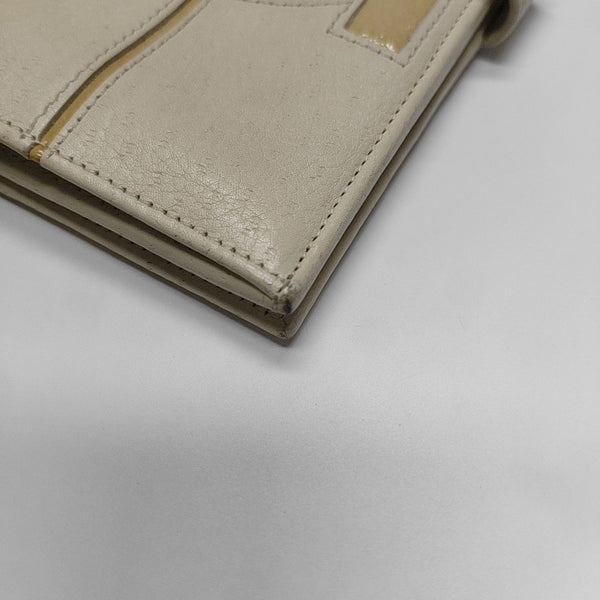 Calfskin Wallet White