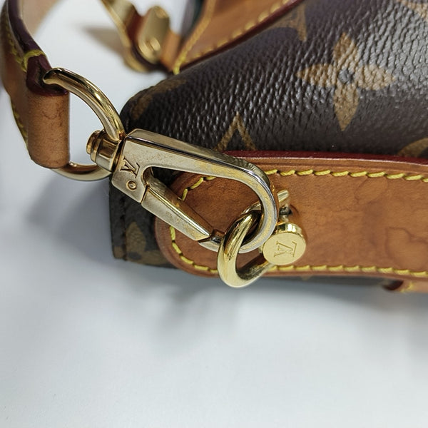 DUFFLE Monogram Coated Canvas Brown