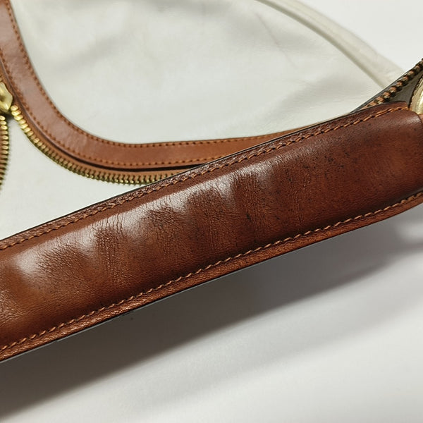 Calfskin Top Handle Bag White