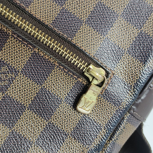 MELVILLE Damier Ebene Coated Canvas Brown