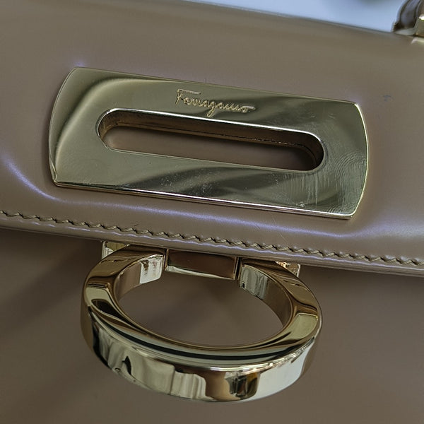 Kelly Calfskin Beige