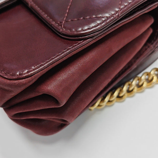 Quilted Calfskin Red
