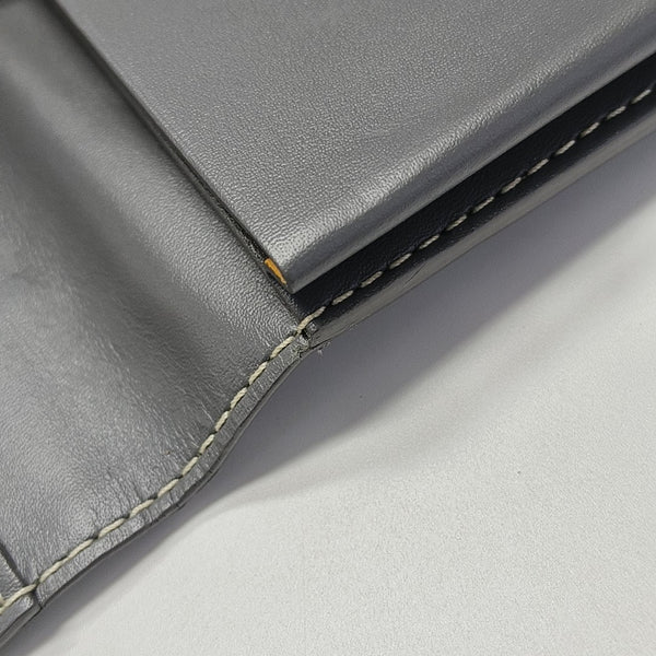 RICHELIEU Coated Canvas Gray Wallet
