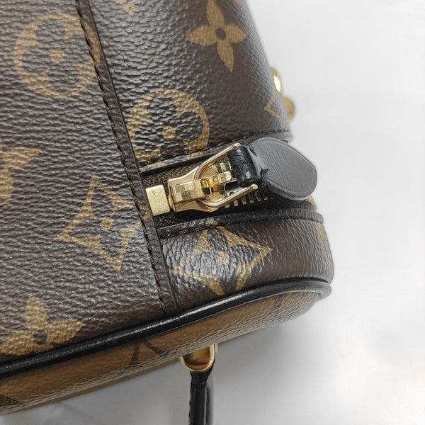 NICE Mini Monogram Coated Canvas Brown