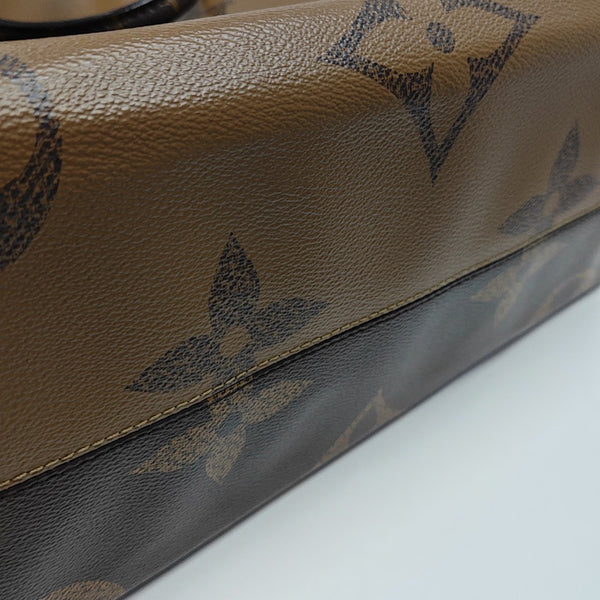 ONTHEGO GM Monogram Coated Canvas Brown