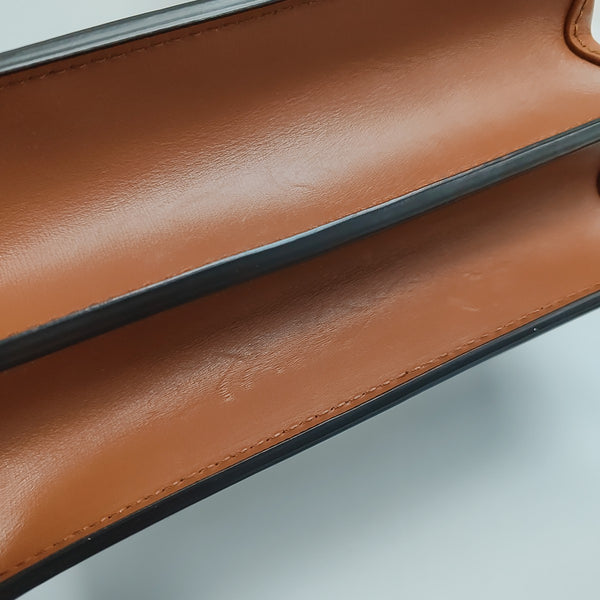 DAUPHINE Mini Monogram Coated Canvas Brown