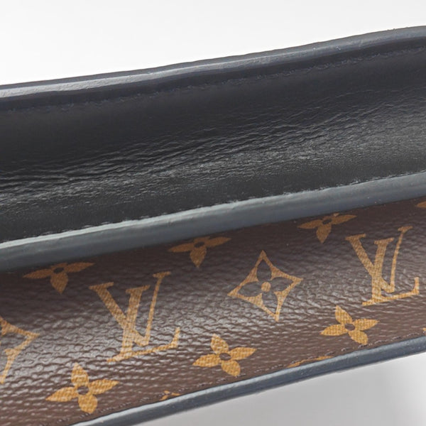 TRUNK Monogram Coated Canvas Brown