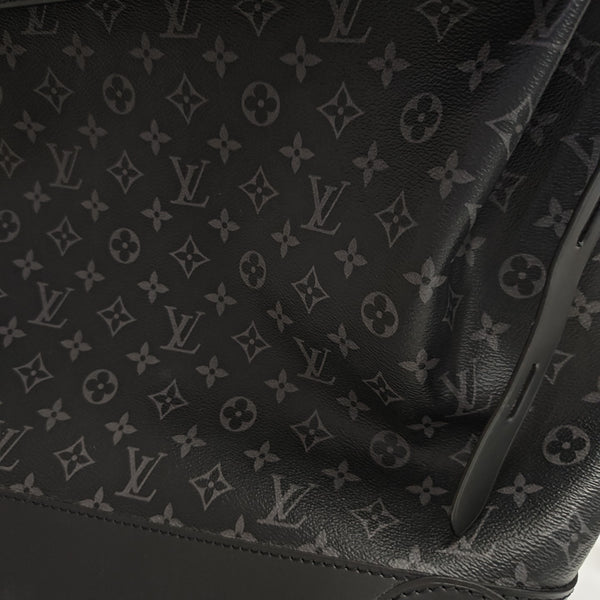 STEAMER Monogram Coated Canvas Black