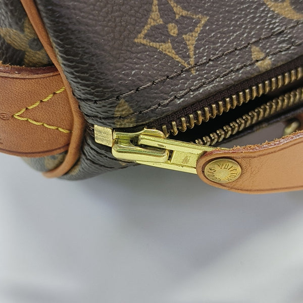 SPEEDY 30 Monogram Coated Canvas Brown