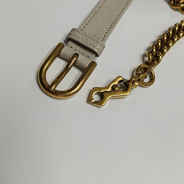 Aphrodite Small Calfskin White