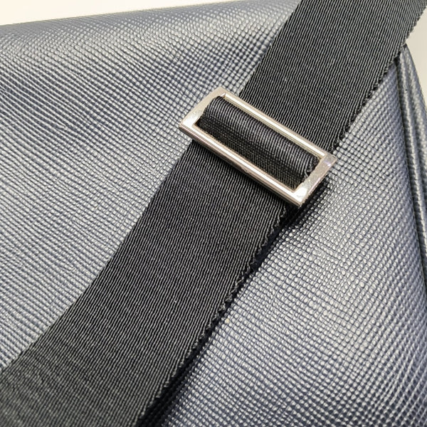 Saffiano Calfskin Tote Bag Blue