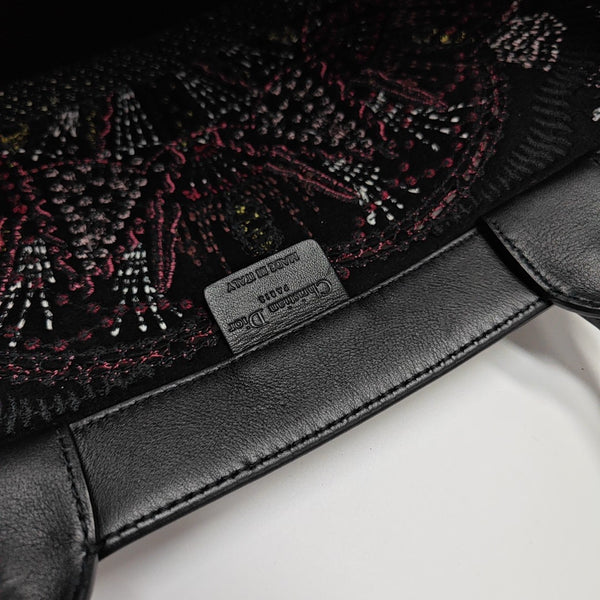 Book Tote Large Calfskin Multicolor