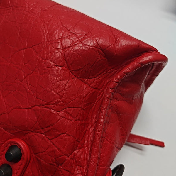 Classic City Mini Lambskin Red