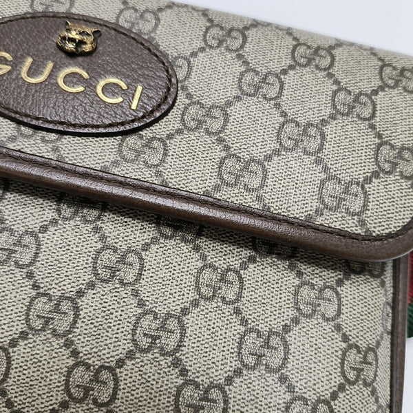 Neo Vintage Monogram Coated Canvas Beige
