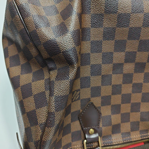 SPEEDY 30 Damier Ebene Coated Canvas Brown