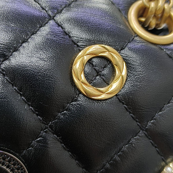 2.55 224 (mini) Quilted Vintage Calf Black