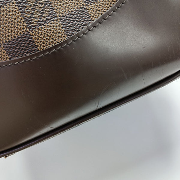 BERKELEY Damier Ebene Coated Canvas Brown