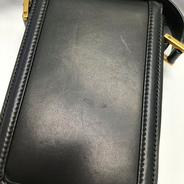 Authenticated pre-owned SOLFERINO Mini Calfskin Black - Crossbody Bag at Looply