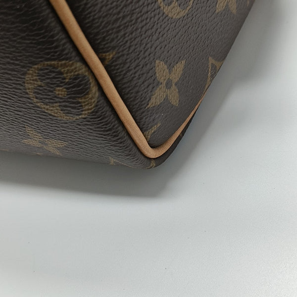 DOPP Monogram Coated Canvas Brown
