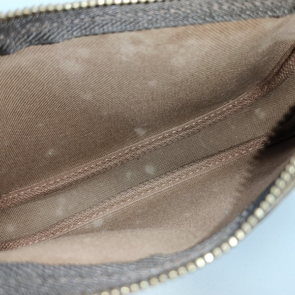 ACCESSOIRES Mini Monogram Coated Canvas Brown