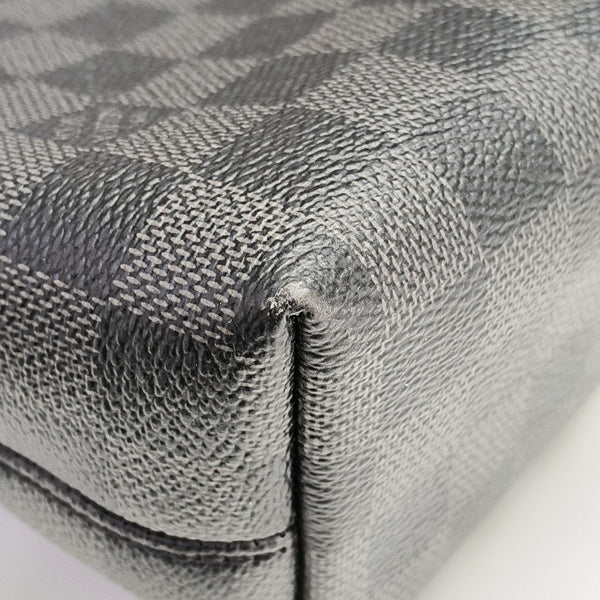 7 DAYS A WEEK Damier Graphite Coated Canvas Gray