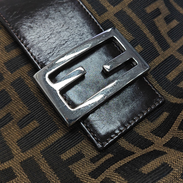 Canvas Shoulder Bag Brown