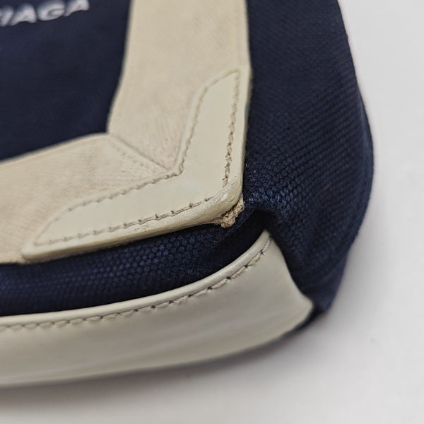 Navy Canvas Blue
