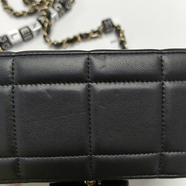 CLASSIC FLAP Mini Quilted Lambskin Black