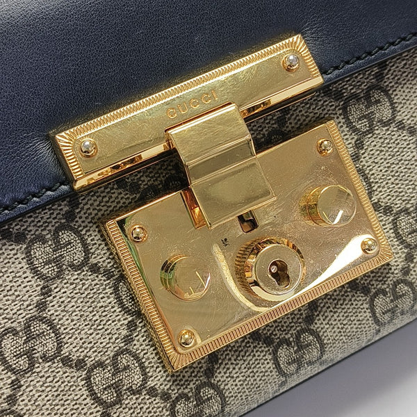 Padlock Small Monogram Coated Canvas Multicolor