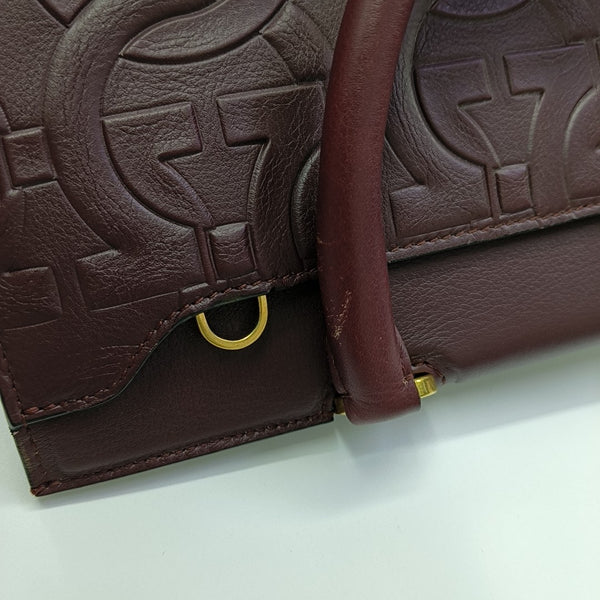 Trifolio Medium Calfskin Red