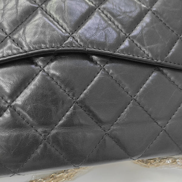 2.55 227 Quilted Calfskin Black