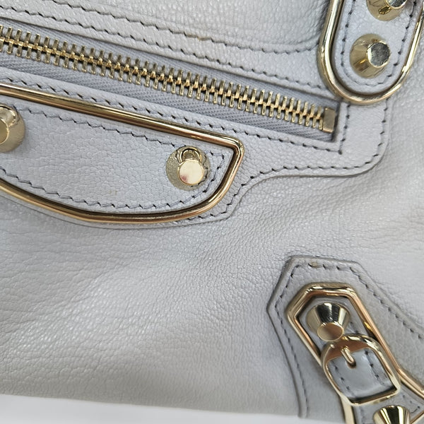 Classic City Mini Lambskin Gray