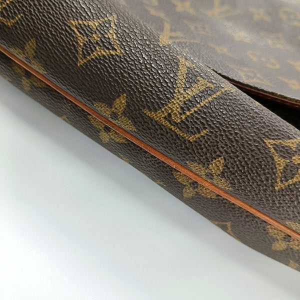 MUSETTE TANGO Monogram Coated Canvas Brown
