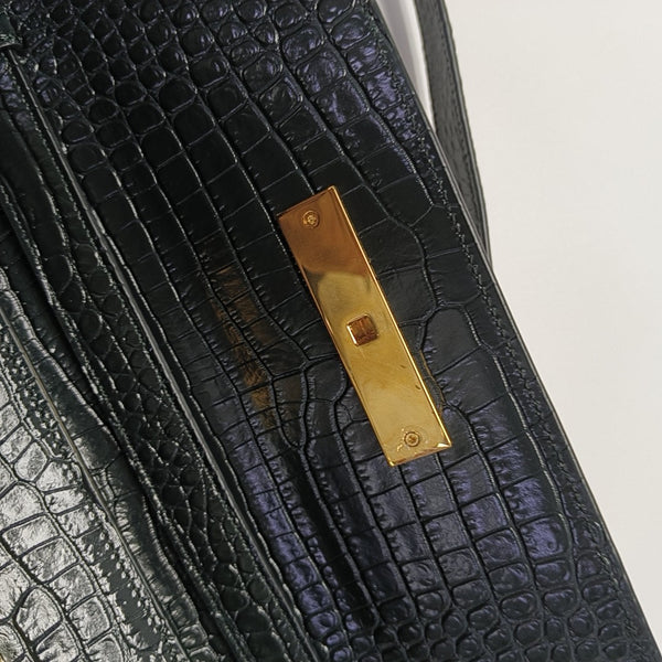 MANHATTAN Medium Calfskin Green