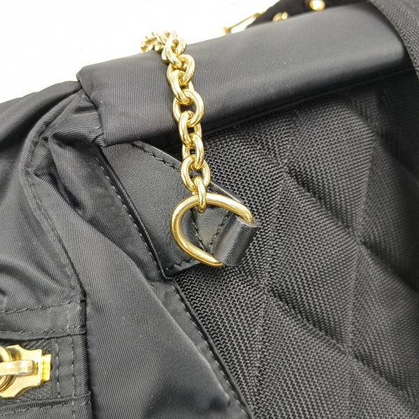 The Rucksack Medium Nylon Black