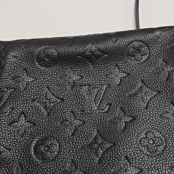 Pochette Pallas BB Monogram Calfskin Black