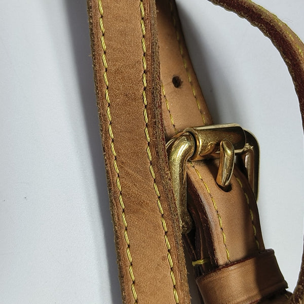 PALERMO GM Monogram Coated Canvas Brown