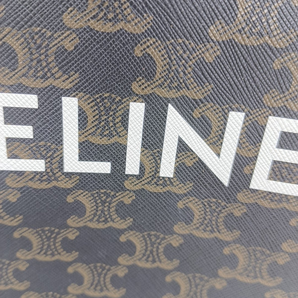 CABAS CELINE Mini Coated Canvas Brown