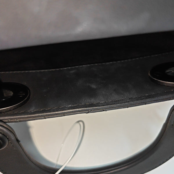 Lady Dior Mini Cannage Calfskin Black