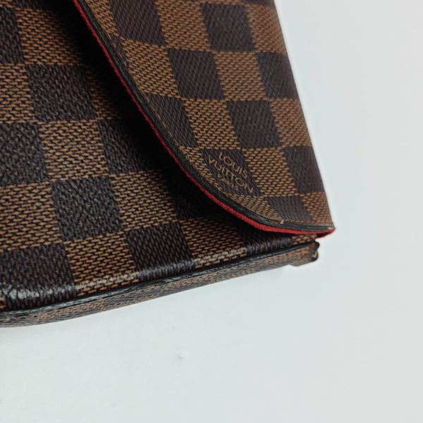FÉLICIE Damier Ebene Coated Canvas Brown