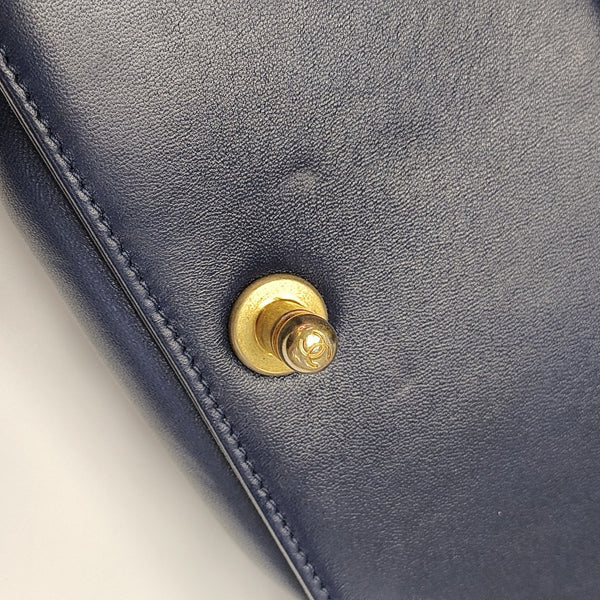BOY CHANEL Small Quilted Lambskin Blue