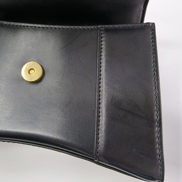 Hourglass XS Calfskin Black