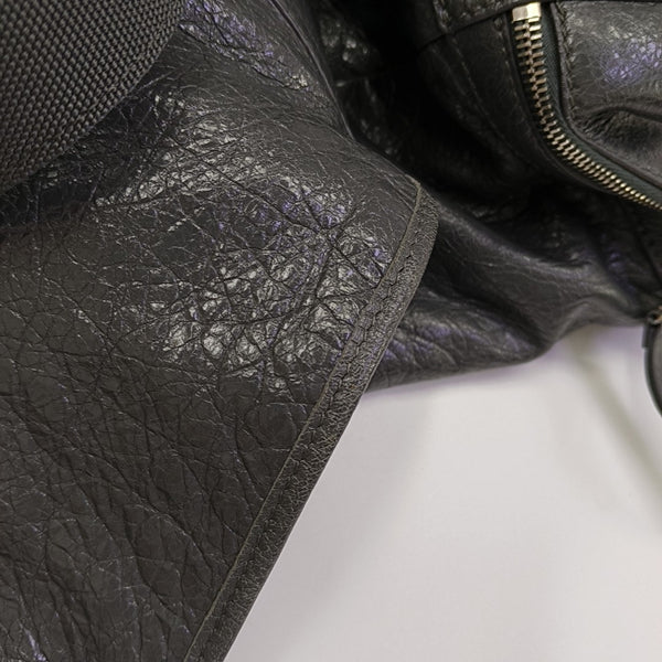 Lambskin Backpack Gray