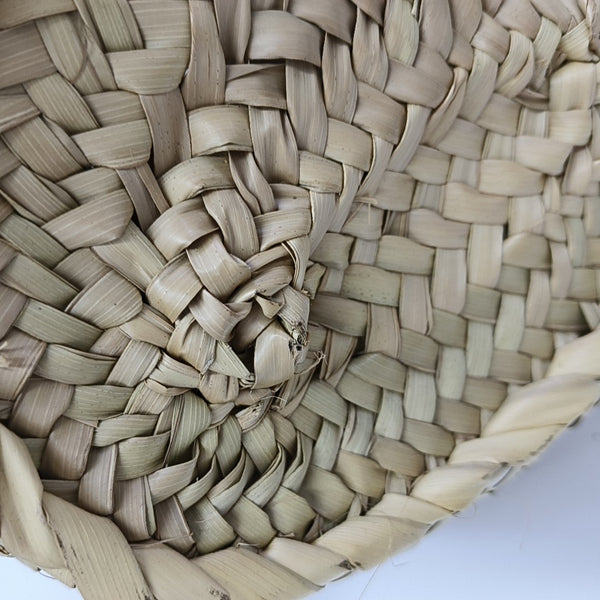 Basket Small Straw Beige